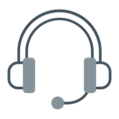 Headset Vector Icon Design