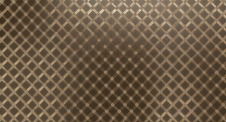 Fototapeta premium Glamorous diamond pattern background with metallic accents for opulence