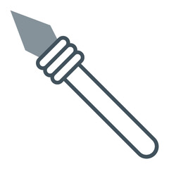 Javelin Spear Vector Icon Design