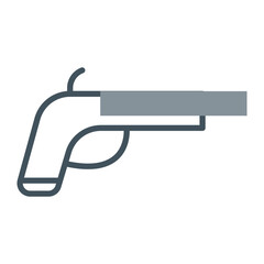 Gun Vector Icon Design