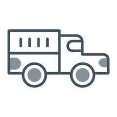 Truck Vector Icon Design