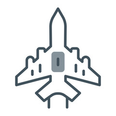 Plane Vector Icon Design