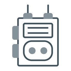 Radio Vector Icon Design