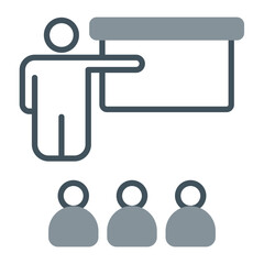 Presentation Vector Icon Design