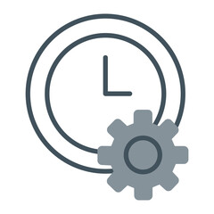 Time Management Vector Icon Design