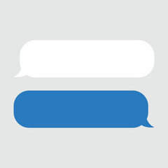 Phone Text Bubble Icon for Chat and Messaging Apps