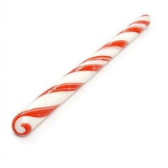 Obraz premium Red and white striped candy cane