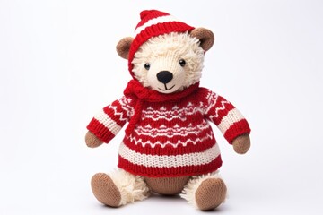 Bear christmas sweater mammal.