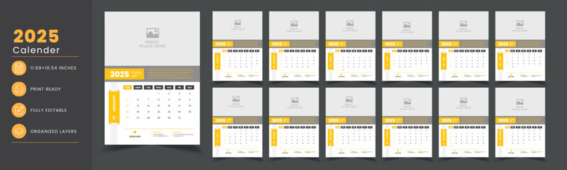Wall Calendar 2025
