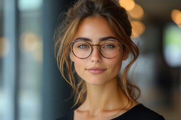 business avatar headshot with a clean professional look highlighting the individuals features and personality suitable for corporate profiles and networking applications