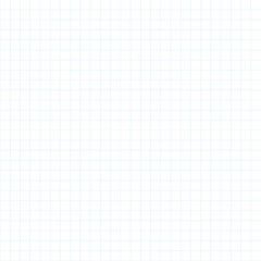 シンプルな方眼紙の背景　薄いブルー　透過PNG　Simple graph paper background light blue