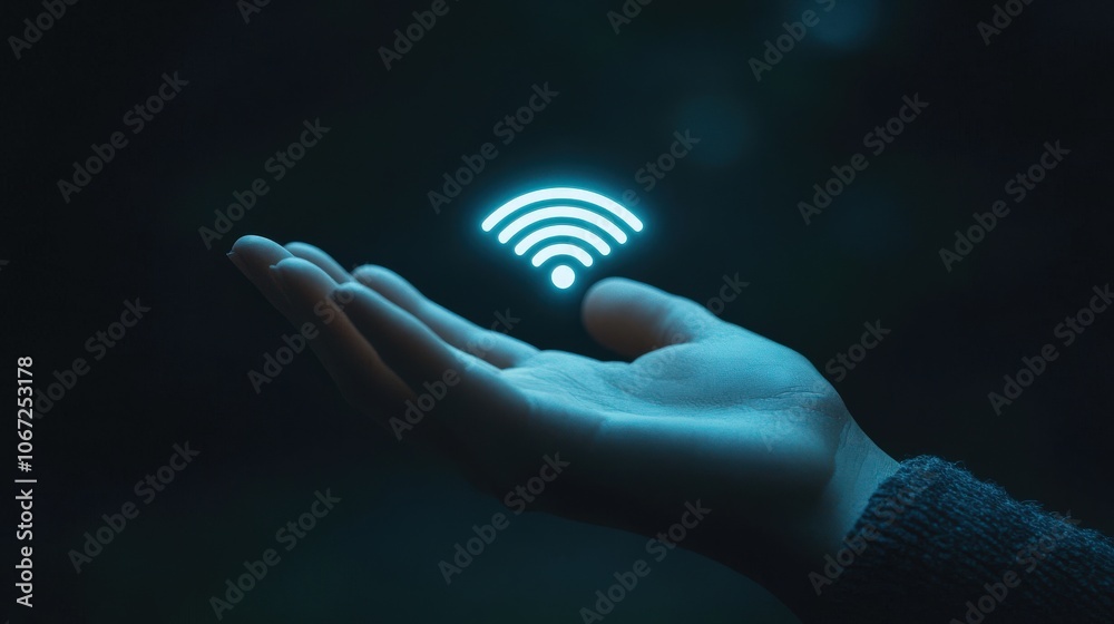 Poster unlocking the power of wifi in your hand