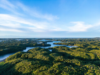 英虞湾(ドローン空撮)　三重県志摩市伊勢志摩国立公園
