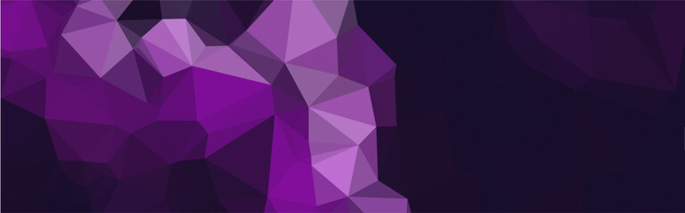 Fototapeta premium Abstract Purple Geometric Background.