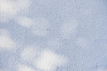 The shadow of the sun shining through the wood