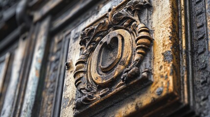 Station Sign - Close-up of a classic station sign, highlighting the unique design and details.