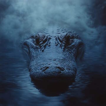 Saltwater Crocodile: Wildlife Art Print of Australian Nature