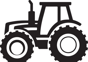 Obraz premium tractor isolated on white background