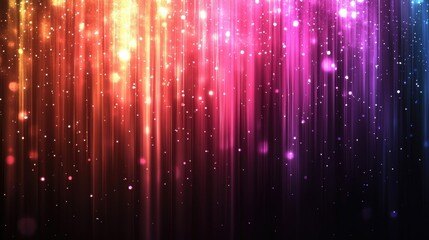 Colorful Background with Lights