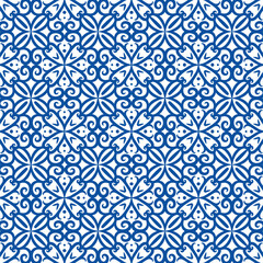 luxury and elegant vector Javanese batik pattern template