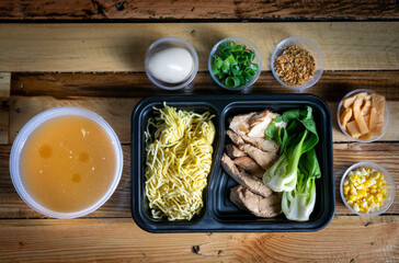 Chicken Ramen takeout kit