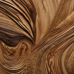 Obraz premium Abstract Wood Texture: Curved Grain Patterns