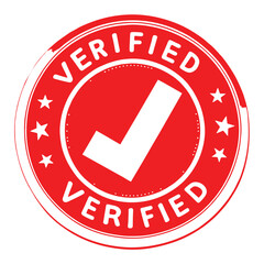 Premium Verified Red Stamp