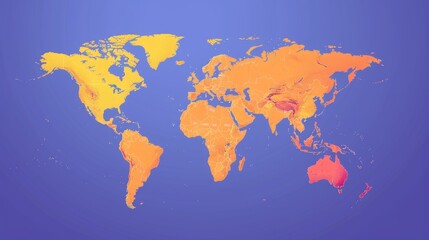 Fototapeta premium Projected population displacement from sea level rise social and economic impacts of climate change