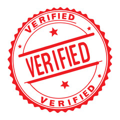 Approved Verified Red Stamp
