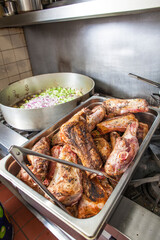 Preparing Lamb for cooking