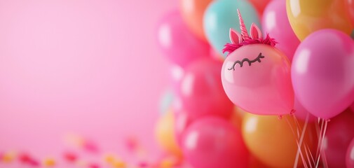 Sweet unicorn prancing through a rainbow, energetic scene, 3D model