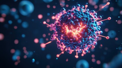 Drug Visualization and Time Lapse Animation Concept