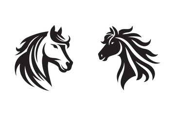Horse logo Vector design inspiration
