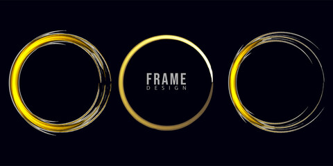 circle design, abstract circle design