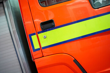 Fire and rescue vehicle.