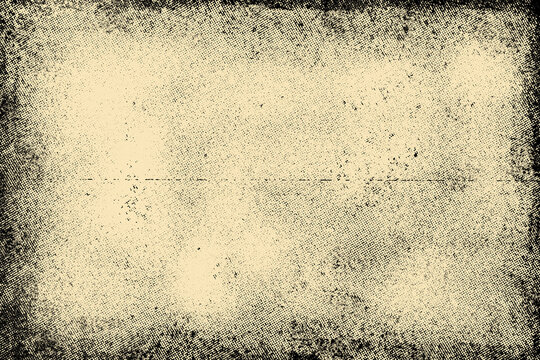 Halftone texture background. raw and vintage style