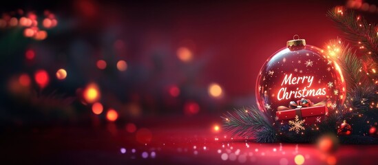 Happy New Year greeting card christmas background greetings.