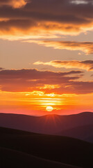 Obraz premium brilliant sunrise,