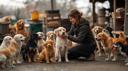 Animal shelter companionship hope connection trust rescue pets