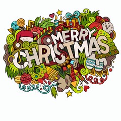 merry Christmas white background