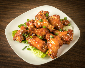 Spicy chicken wings