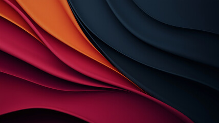 Fototapeta premium Smooth abstract background with flowing lines and vibrant colors