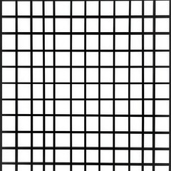 Grid pattern with black squares on a white background.
