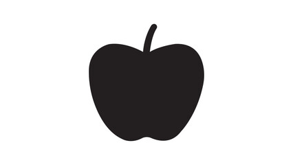 apple on a white background