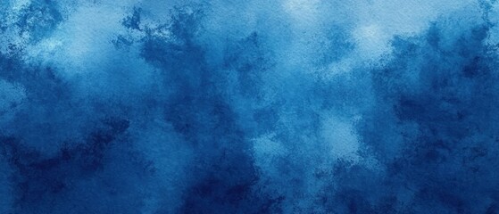 A textured blue watercolor background, ideal for artistic or design purposes.