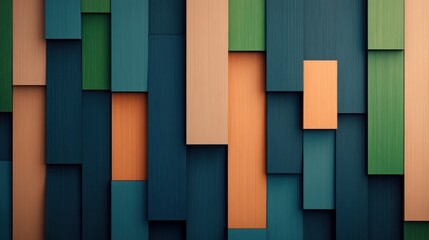 Explore the interplay of colors and textures in modern abstract wall design