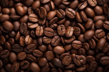 Naklejka premium Coffee bean background.