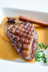 Spiced Orange Duck for dinner