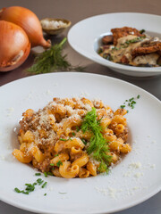 Cavatappi Bolognese
