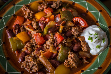 Chili with vegitables